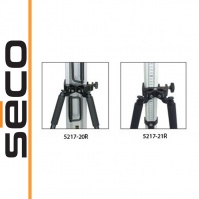 Bipod supporting invar and levelling staves