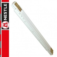 NESTLE Folding Levelling Rod, measure 4m / 8 x 50 cm