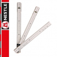 NESTLE Folding Levelling Rod 2 m, measure / 7 x 38 cm