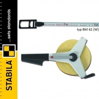 STABILA BM 42 Steel Lacquered Retractable Measuring Tape, 30 m