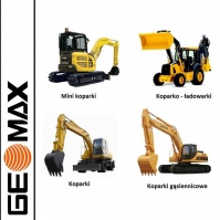 GEOMAX EzDig "S" Machine Control System, with a touch screen.