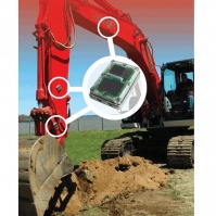 GEOMAX EzDig "S" Machine Control System, with a touch screen.
