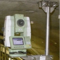 Tunnel Bracket for total stations