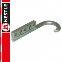 NESTLE Hook, round, curved - side, for manhole cover lifter 