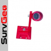 Medium Monitoring Prism, with a bracket and frame, Type TUBE MIDI Red.
