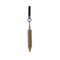 Plumb Bob, type "D", with graduation on one side.