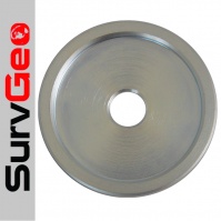 Round Ball Prism Mounting Plate, mounting with glue
