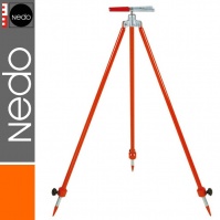 Ranging Pole Support Tripod, jaw clamp, telescopic legs