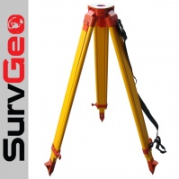 SurvGeo light-duty wooden tripod, for a level