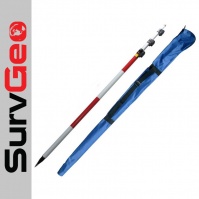 Survgeo Prism Pole 5.0m, with clamps