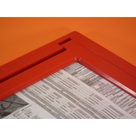 A4 Red Plastic Drawing Frame