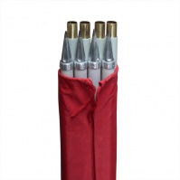Folding Ranging Poles - set of 8 (4x2m), in a pouch